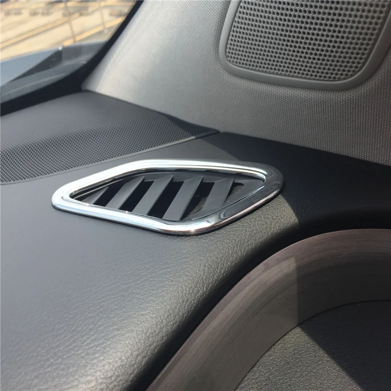 

WELKINRY Стайлинг автомобильной крышки для Nissan Murano 2015 2016 2017 хромированный АБС-пластик для кондиционирования воздуха на решетке вентиляции стик...