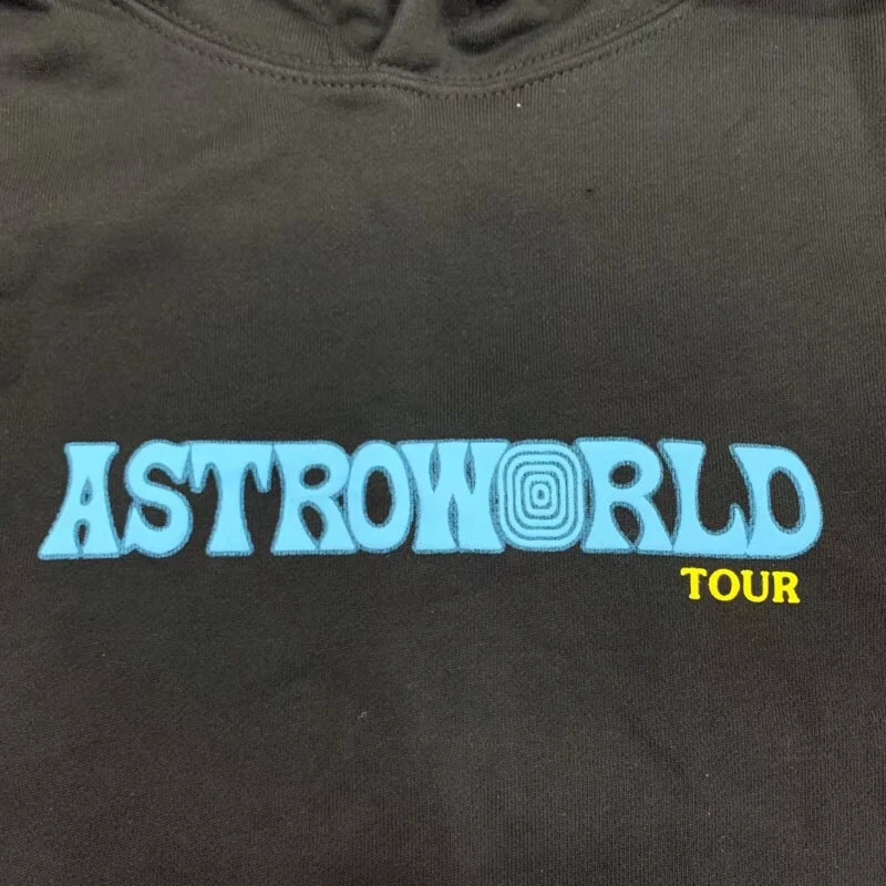 2020ss принтом Трэвиса Скотта тур Astroworld худи для женщин мужчин 1:1 лучшее качество