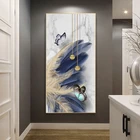 Современные скандинавские художественные принты перо бабочка жемчуг картины на холсте картина на стену художественные Плакаты для украшения дома