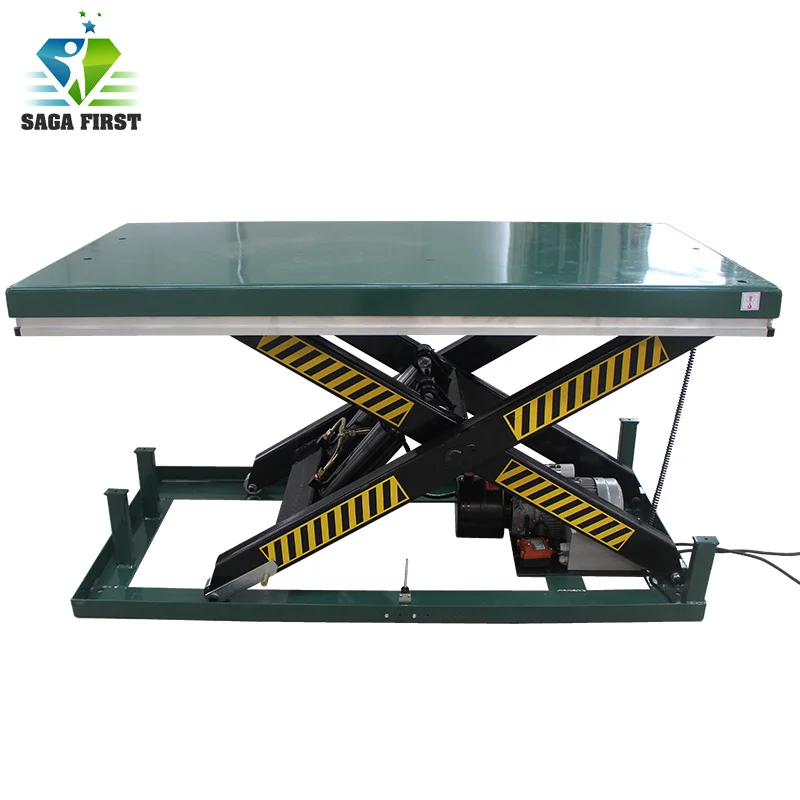 

Customized Electric Lift Table Scissor Cargo Lift