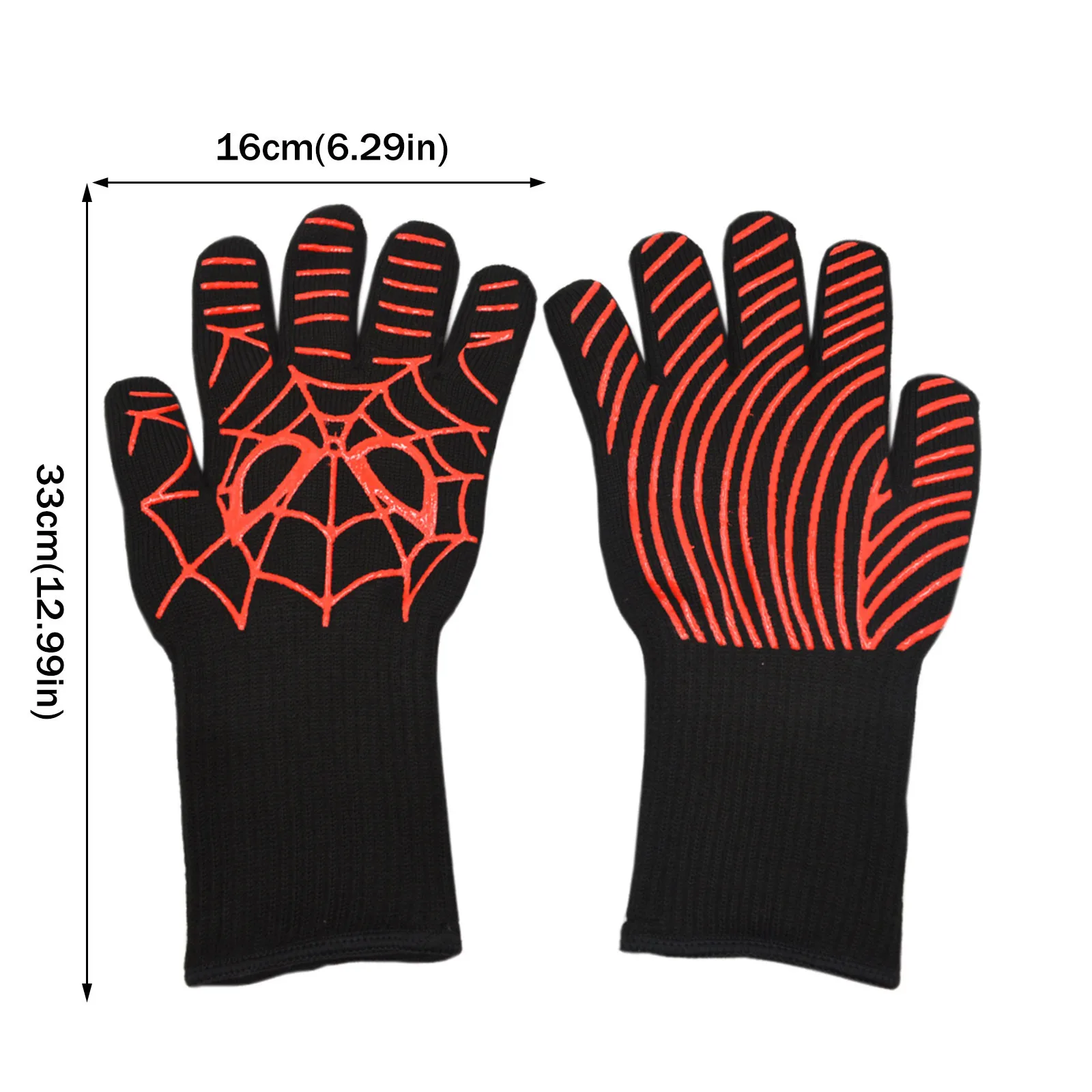 

Bbq Gloves Mitts Cut-resistant Level 5 Bbq Mitts Kitchen Scalding Of Microwave Oven Scratch Proof Insulation Microwave Gloves