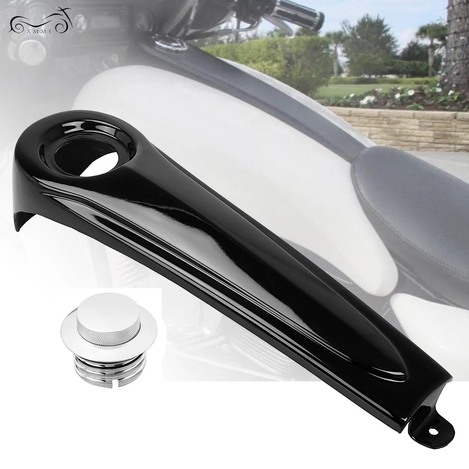 Натяжная топливная приборная панель и выдвижная крышка бензобака для Harley Touring