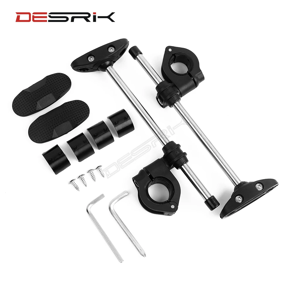 Универсальное мотоциклетное лобовое стекло 7/8 дюйма и 1 дюйм рулевое колесо