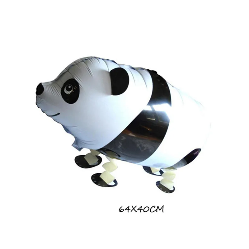 Panda Джунгли сафари вечерние декор для вечеринки в честь Дня рождения животных фольги гелиевые шары зоо диких животных один детский воздушный шар вечерние украшения фона - Цвет: Panda