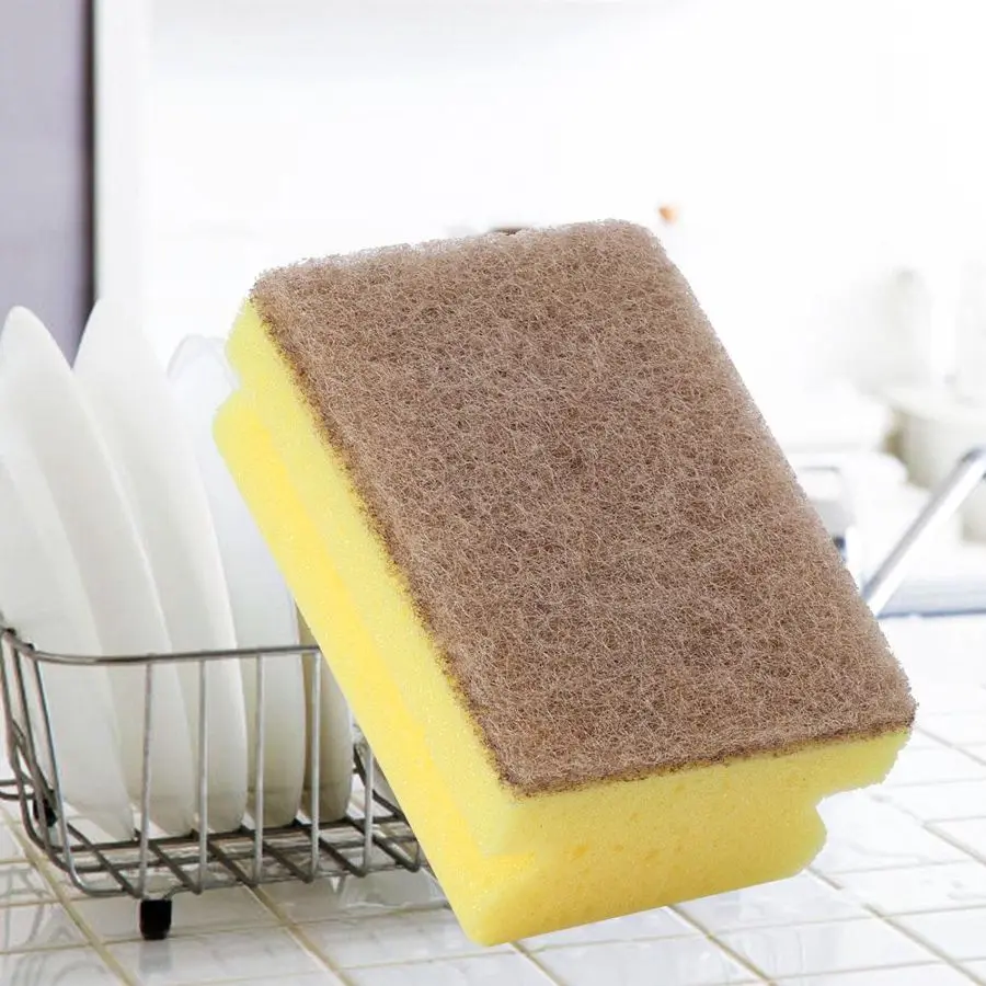 8 шт эффективное вспенивание Чистящая средство для посуды кухонная губка мытья