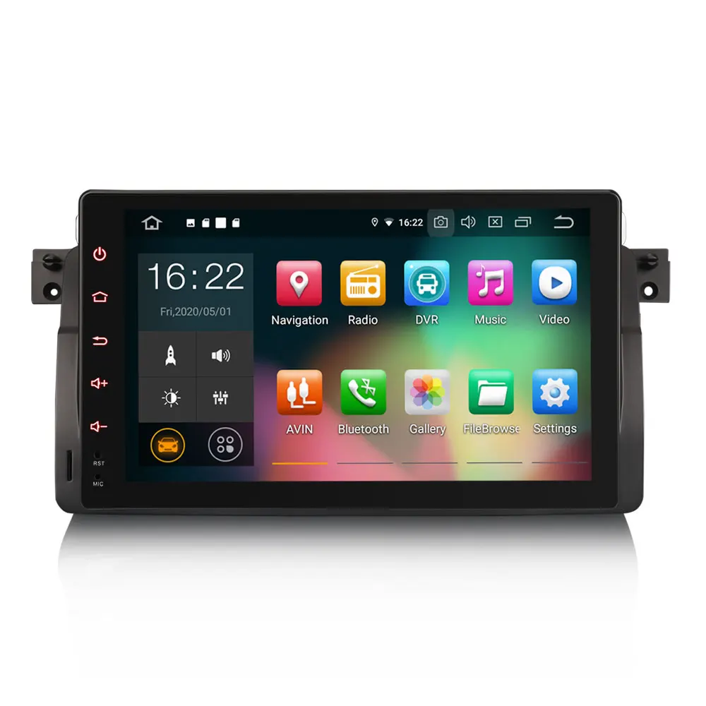 9 &quotAndroid 10 0 OS Автомобильная Мультимедийная GPS Радио система для BMW E46/318/320/325/M3 1998 2006