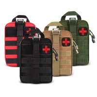 portable tactical first aid kit medical bag for hiking travel home emergency treatment case survival tools military edc pouch