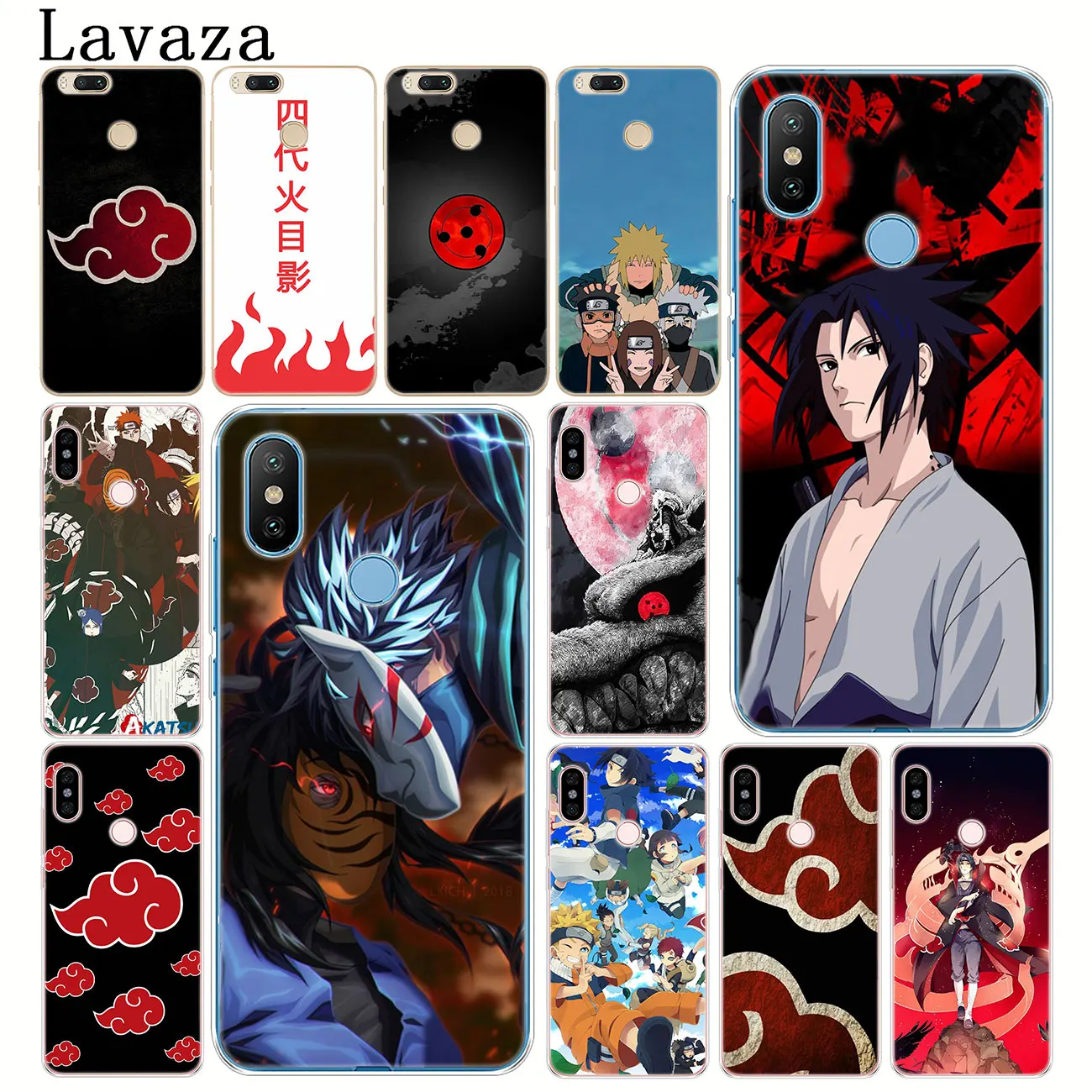 Lavaza героя аниме «Наруто как у героя мультфильма Саскэ производства компании "Kakashi" Жесткий Чехол для мобильного телефона чехол для Xiaomi Redmi 8A 7A 6A 5A 4A K20 Примечание 8 7 5 6 iPad Pro 4 4X крышка
