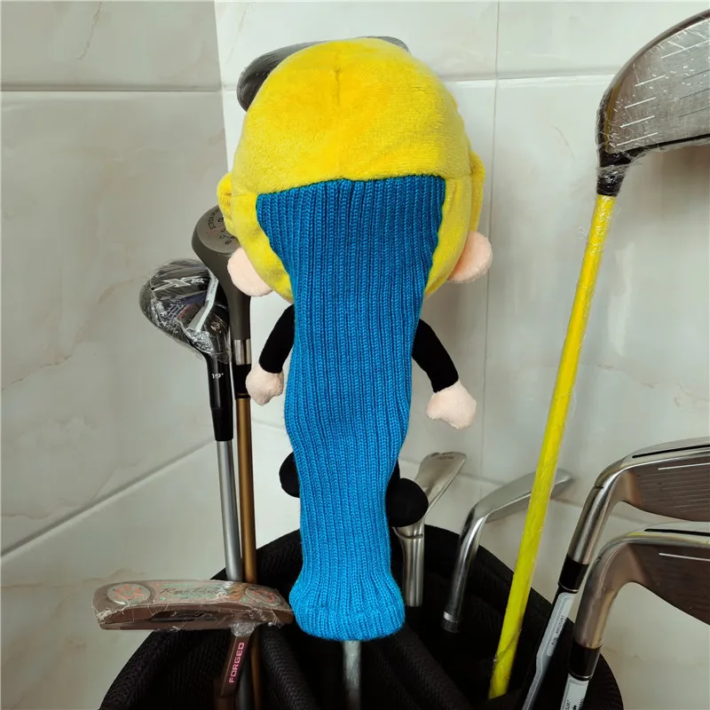 Цельный чехол для головы гольфа Гибридный мультяшный Чехол Для Гольфа утилита