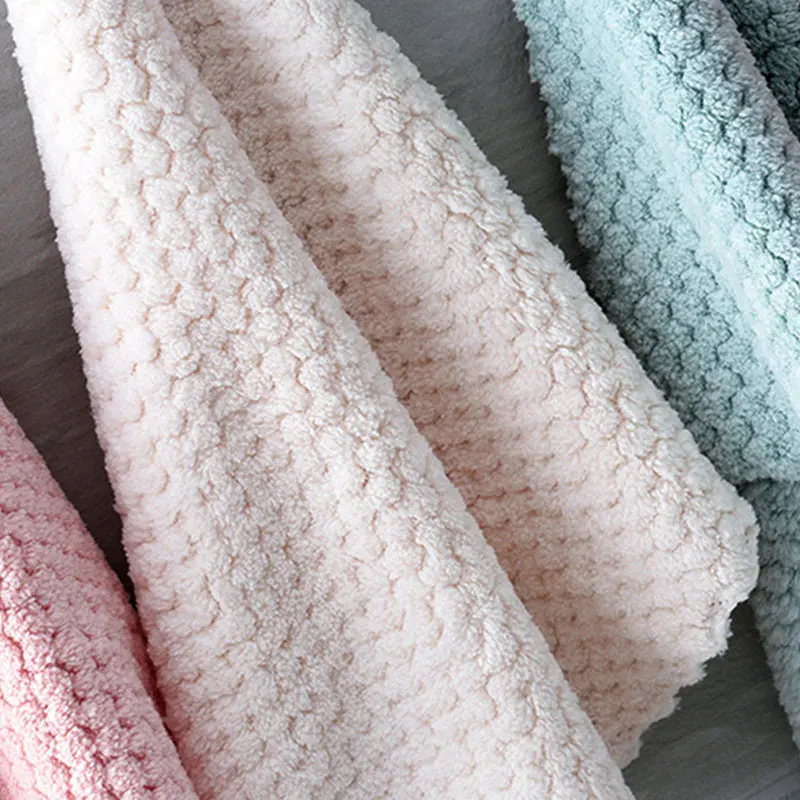 

1 Piece Household Super Absorbent Cleaning Cloth Rag Microfiber Kitchen Towel Dishcloths Washing Cleaning Rags For Dish Washing