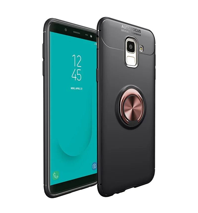Чехол J6 для samsung Galaxy J6 Prime чехол Роскошный противоударный бампер Защита для samsung J6 Plus задняя оболочка