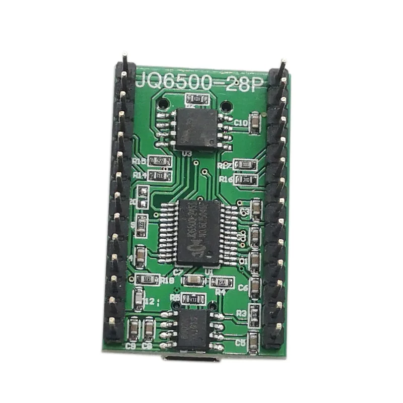 JQ6500-28P голосовой модуль MP3 один в 5 Дорога с независимым управлением