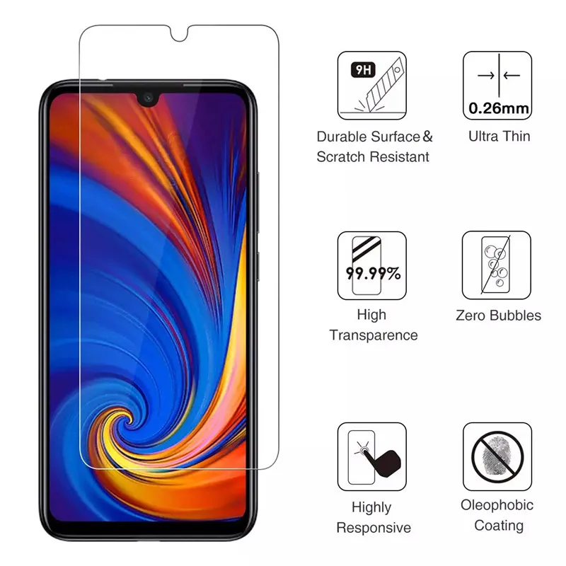 5 шт./10 шт. закаленное стекло для Redmi 7 7A 6 6A 6Pro Note Pro 7s S2 2.5D прозрачная защитная пленка