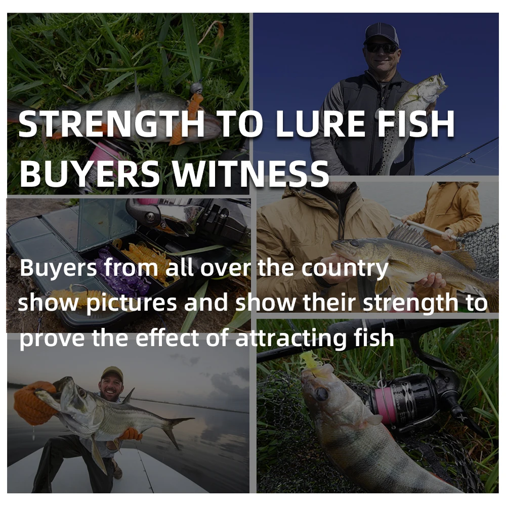 Силиконовая рыболовная приманка в виде червя 48 мм 60 91 мм|Наживки для рыбной ловли|