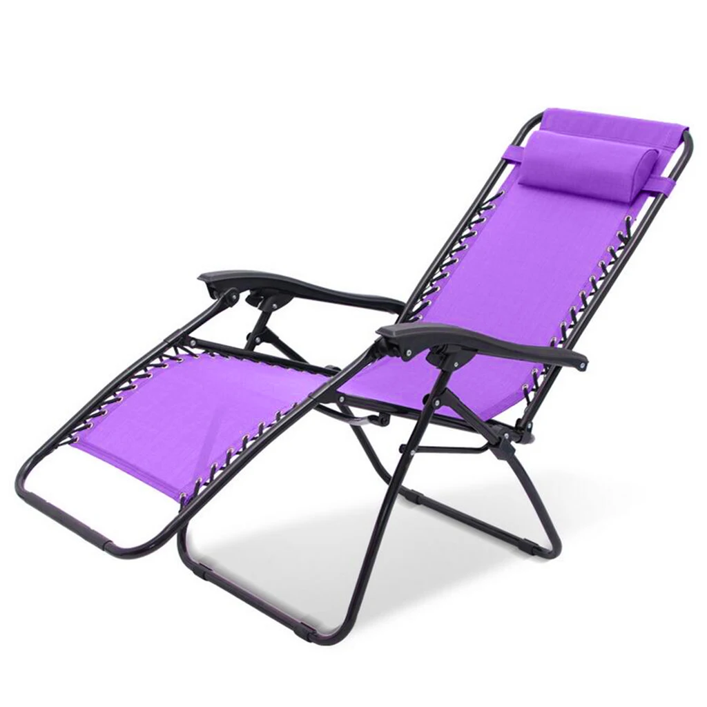 Folding Recliner Sling Chairs Removable Replacement Rhombus Cloth + Headrest Head Cushion Pillow Laces Kit Set | Мебель