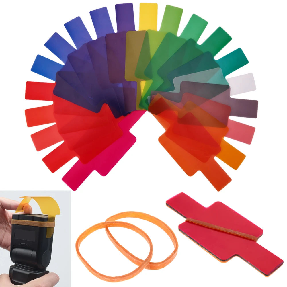 20 шт./компл. Вспышка Speedlite цвет фотовспышка цветовая температура пленка для Canon