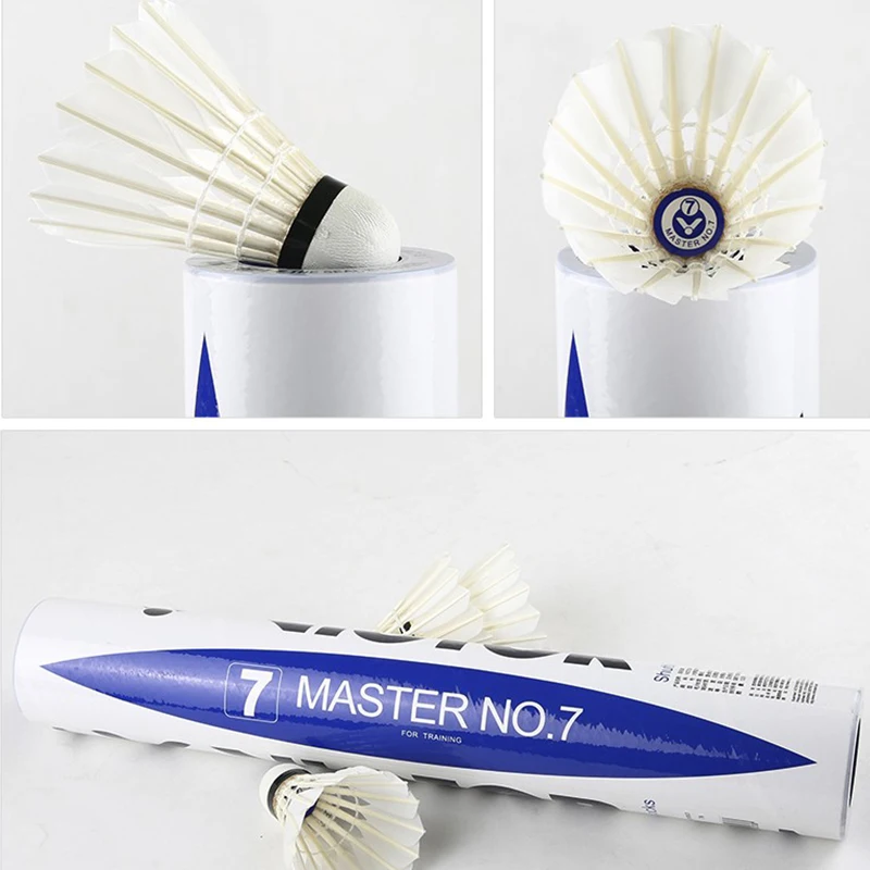 Оригинальный Волан для бадминтона Victor Master № 7 гусиное перо игр сопротивление