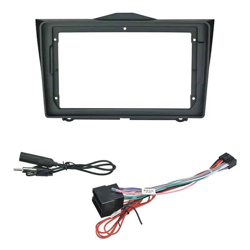 9 Inch Car Fascias For LADA GRANTA 2018-2019 One/ Double Din Dvd Frame Adaptor Install Panel Dash Mount Installation | Автомобили и