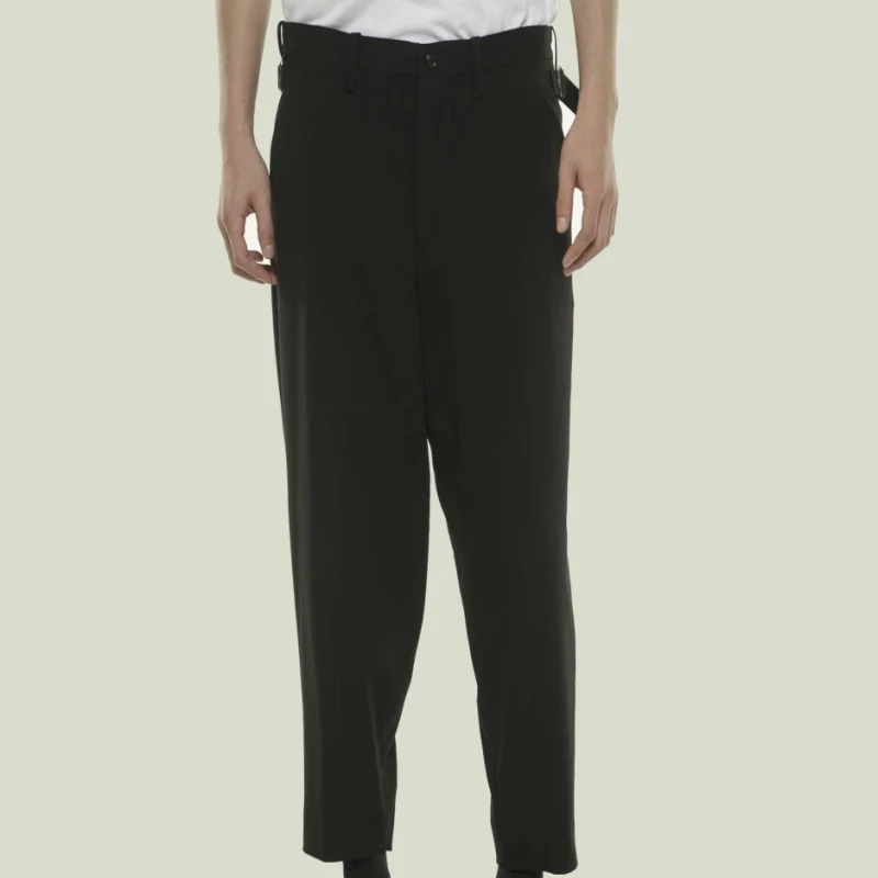Spring and Autumn fashion nine points casual pants everyday classic black