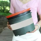 Большой круглый короткий цветочный горшок с контролем корня розы горшок для посадки саженцев утолщенный пластиковый цветочный горшок 11x10x9 см