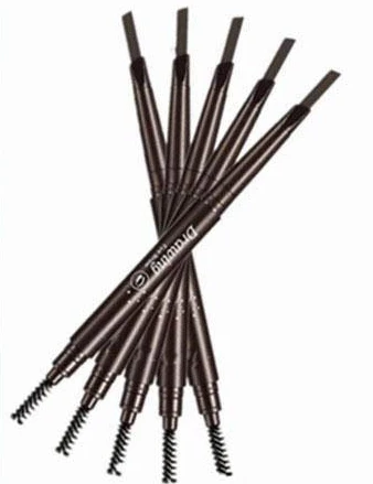 2 цвета Водостойкая Подводка для глаз и бровей карандаш с кистью косметический