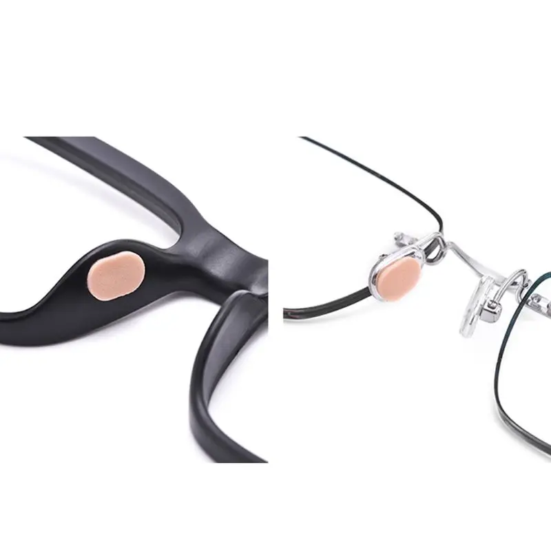

Q1FA 10 Pair Soft Foam Nose Pad Self Adhesive Anti-Slip Eyeglass Sunglasses Nose Pads