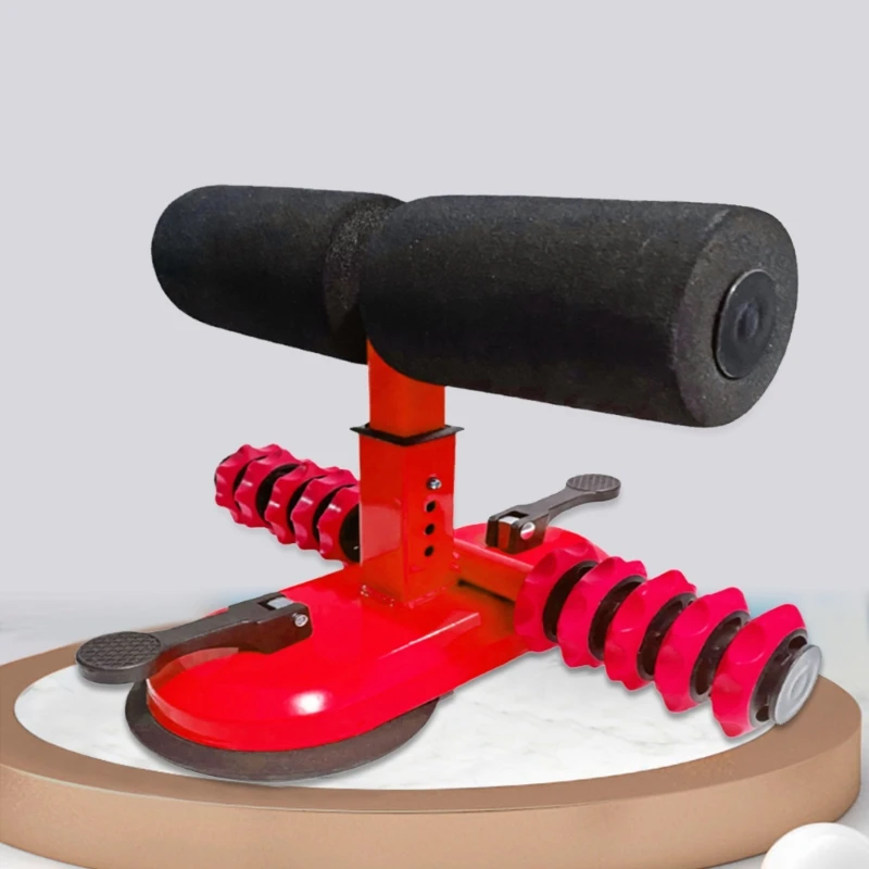 

Adjustable Sit Up Bar Exerciser with Massage Roller Sit Up Aid for Abdominal Training Home Fitness Equipment Workout H053