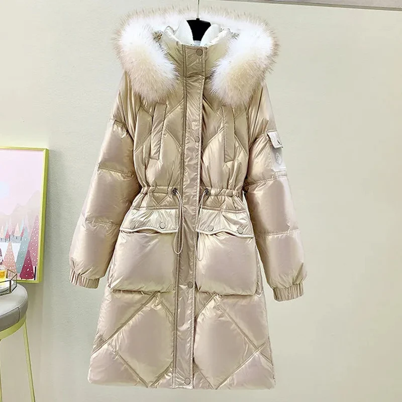 Новинка 2022 свободная Водонепроницаемая хлопковая парка Зимняя Толстая куртка