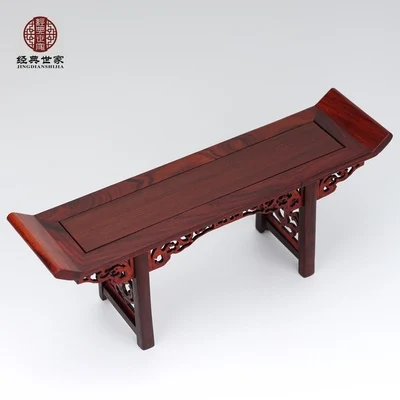 Miniature Mahogany Wood Carving Ornaments Imitating Small Furniture Of The Ming And Qing Dynasties | Figurines & Miniatures