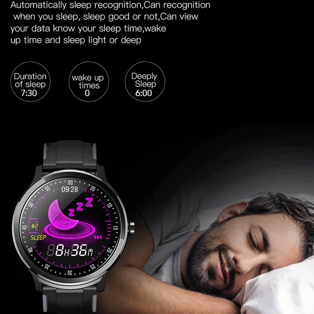 Смарт-часы SN80 с цветным экраном 1 3 дюйма IP68 пульсометром и тонометром |