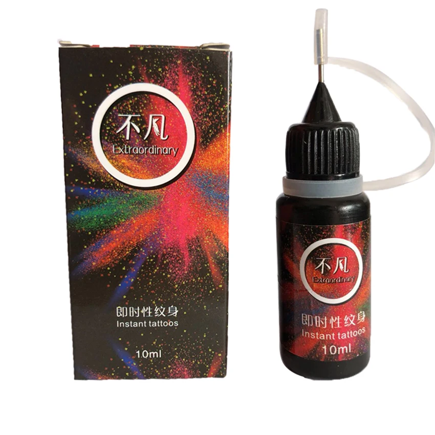 Новые 5 шт Временные безболезненные ручные быстрые чернила татуировки