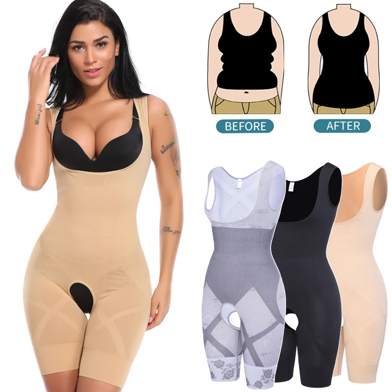 Комбинезон Корректирующее белье утягивающее для всего тела Женский корсет