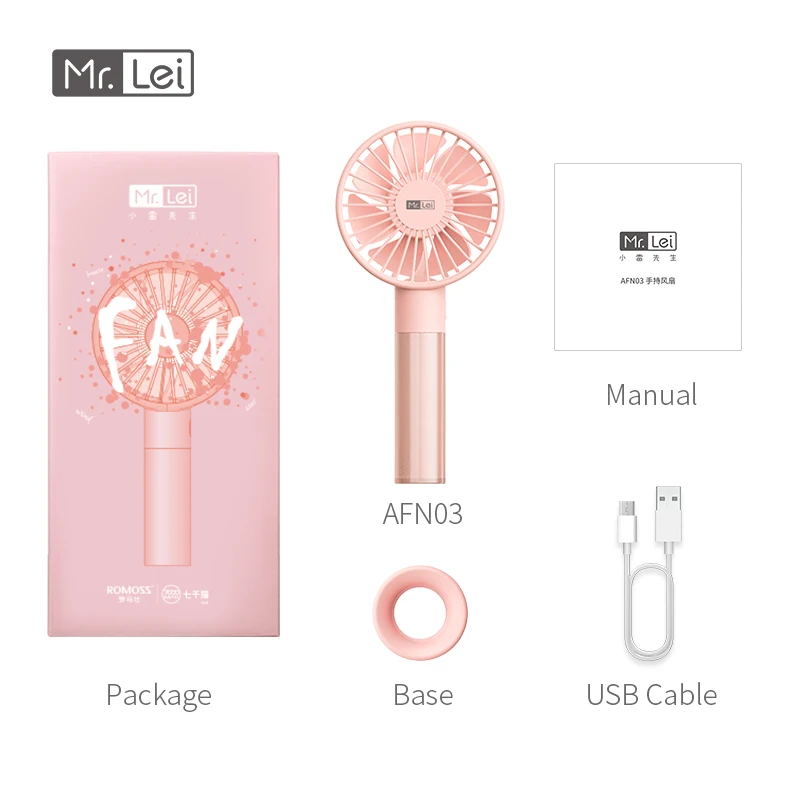 

Mini USB Fan Portable Electric Handheld Small Fan Desktop Rechargeable 1200mAh Endurance 4Hours Summer Handy Air Cooling Fan