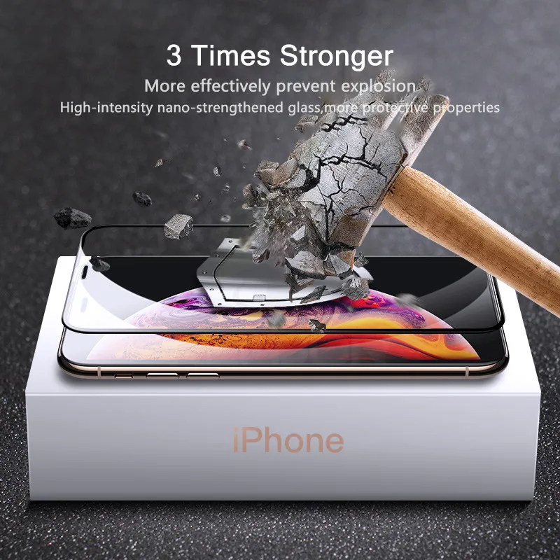 Keajor закаленное стекло для iPhone 11 защита экрана против царапин полное покрытие экрана стекло пленка для iPhone 11 Pro Max стекло