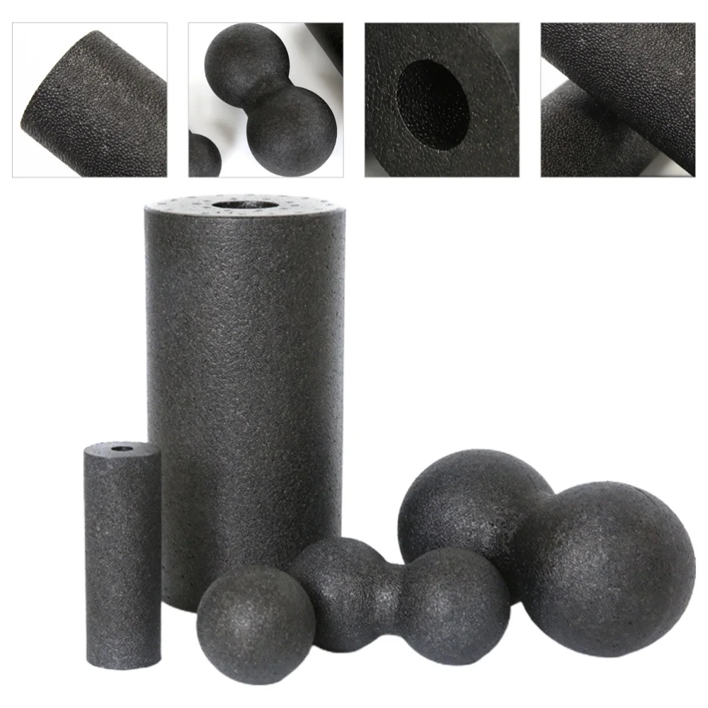 

5pcs Yoga Balls Column Cylinder Roller Therapy Yoga Accessories