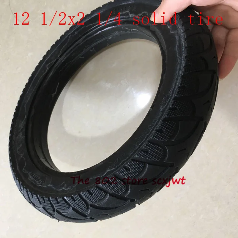 Размер 12 1/2X2 1/4 твердые шины 1/2*2 бескамерные для электрический скутер ненадувные