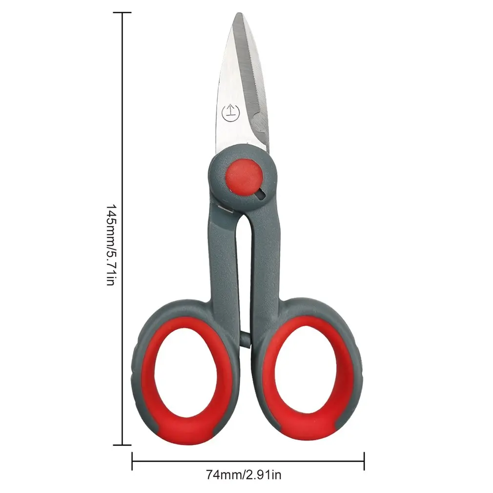 

Stainless Steel Scissor For Fishing Scissor Portable Fishing Plier Cut PE Line Braid Line Lure Cutter Plies Carp Fishing Tools