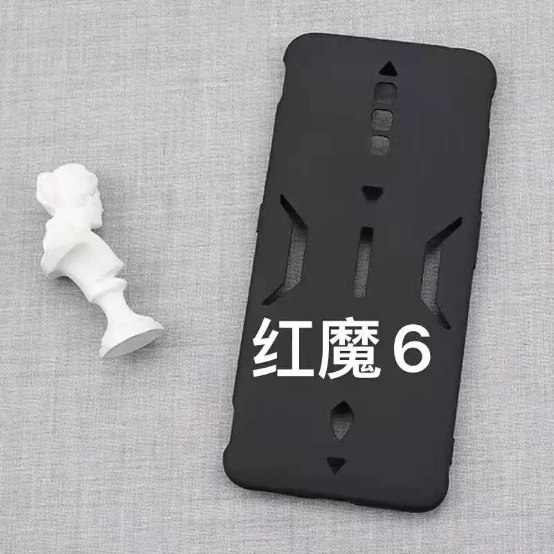 Red Magic 3S Soft TPU Silicone Back Case For Nubia Mars 3 5G 5S 6 Pro Cover | Мобильные телефоны и аксессуары