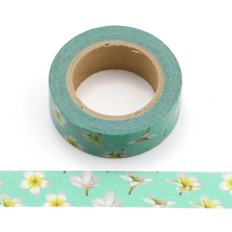 15 мм X 10 м милые Lotkawaii фрукты еда Животные декоративные васи клейкие ленты DIY Скрапбукинг маскирующая бумажная лента школьные офисные принадлежности - Цвет: B245