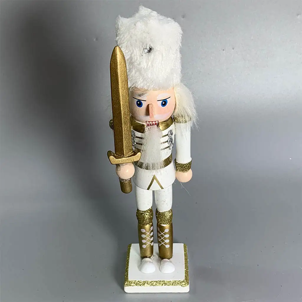 

Деревянный гайковерт, Классическая кукла-марионетка, пухлый гайковерт, модель солдата для дома, новогоднее праздничное декоративное украш...