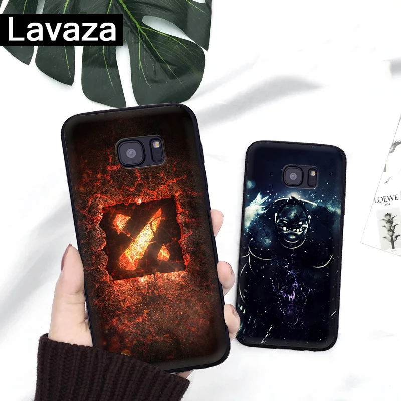 96A Game dota 2 logo Silicone Case for Samsung S6 S7 Edge S8 S9 S10E S10 Lite S20 Ultra Plus | Mobile Phone Cases & Covers