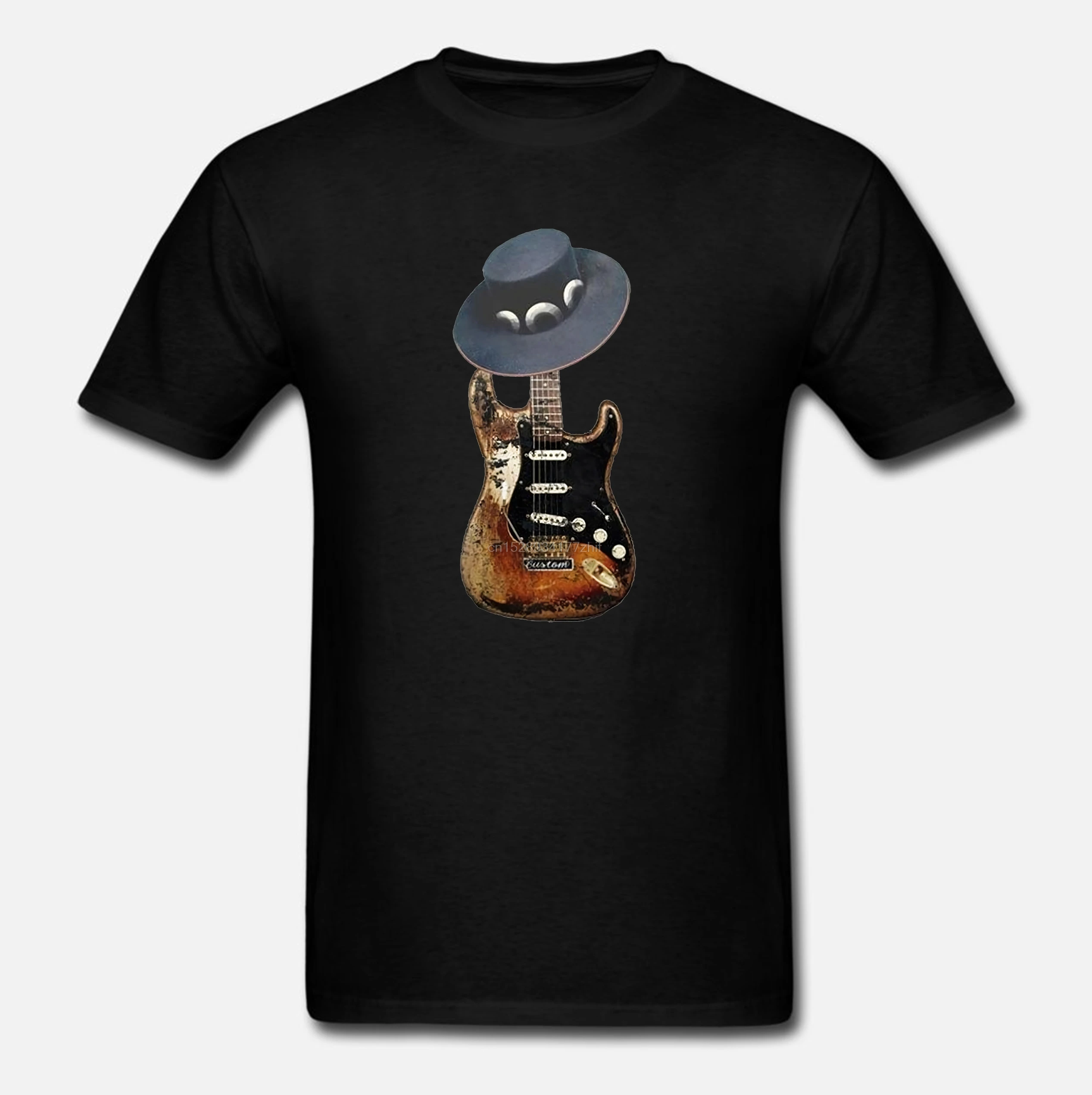 Guwmi Stevie Ray Fashion Cotton White tshirt women Vaughan T Shirt Men shirt funny t-shirt novelty | Мужская одежда