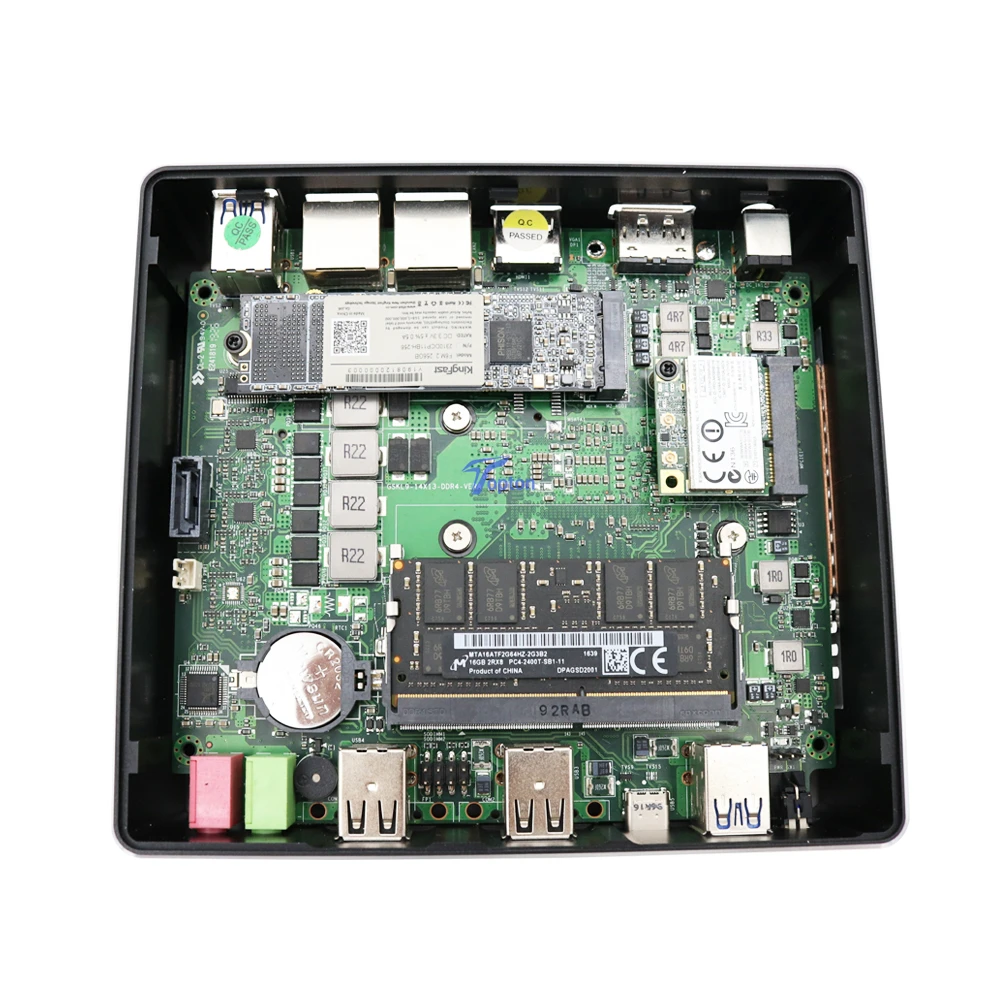 8-го поколения мини ПК Intel i7 8550U i5 8250U 4 ядра 8 потоков 2* DDR4 2* Lans M.2 NVMe NUC компьютер Win10 Pro Linux WiFi USB-C DP HDMI