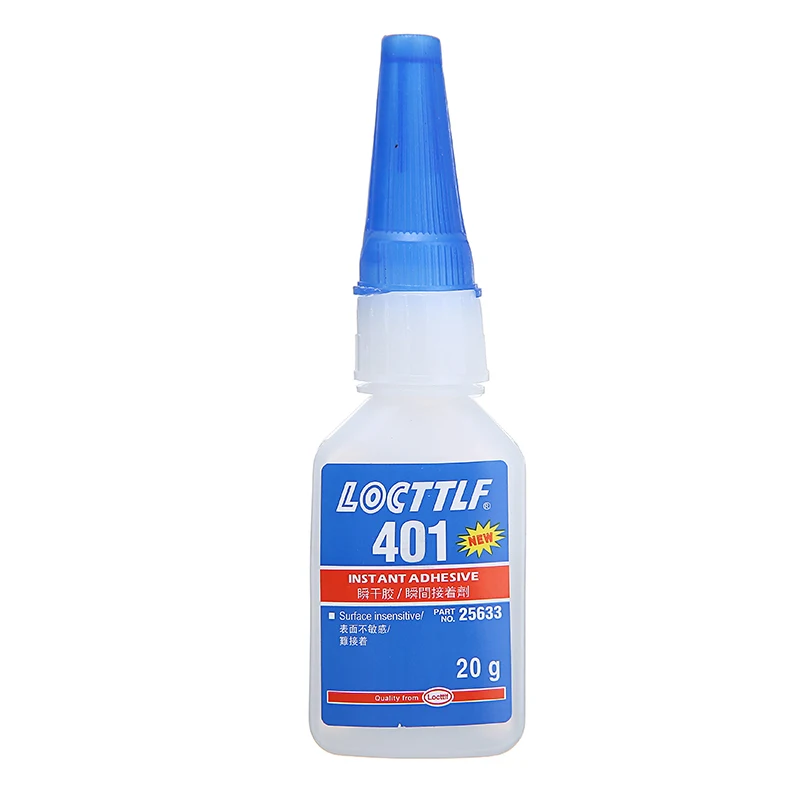 

1Bottle 20g Multi-Purpose Super Glue Instant Adhesive Quick Fix Glue 401 Super Strong Liquid Colorless Glue
