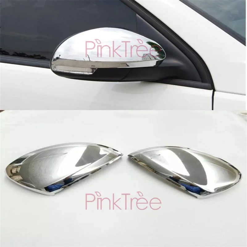 Чехол для бокового зеркала серебристого цвета 2010 2011 2012 2013 2014 2015 Volkswagen VW Tiguan