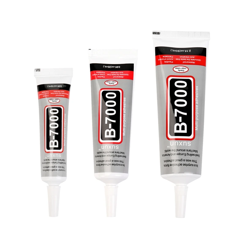 

1 Pcs 50ml B-7000 Glue B7000 Multi Purpose Glue Adhesive Epoxy Resin Repair Cell Phone LCD Touch Screen Super Glue B 7000