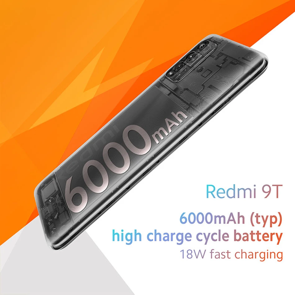 Глобальная версия Xiaomi Redmi 9T мобильный телефон 4 Гб RAM 64 ГБ/4 ГБ 128 ROM львиный зев 662