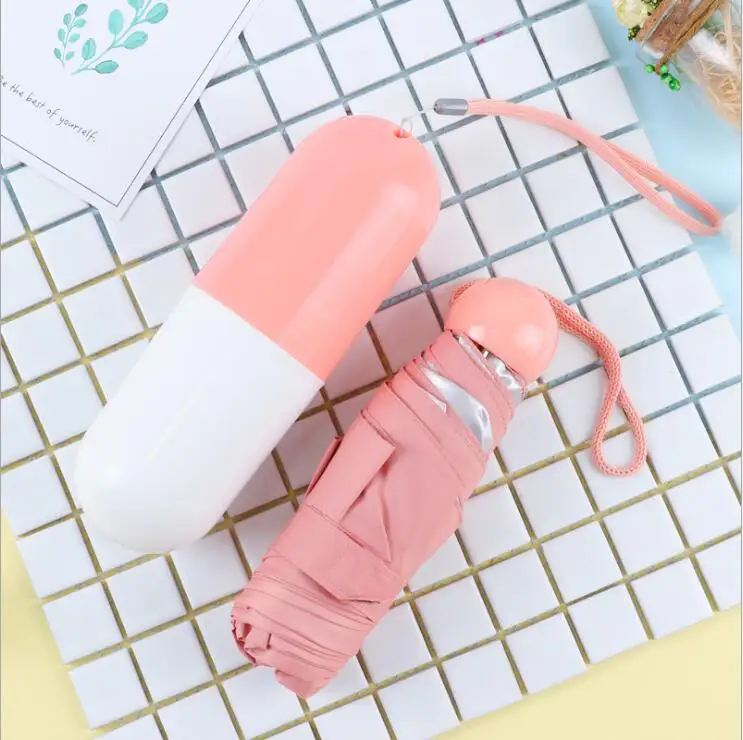 Милый зонт Детские Зонты Серебристый Пластиковый Солнцезащитный Зонт с 8