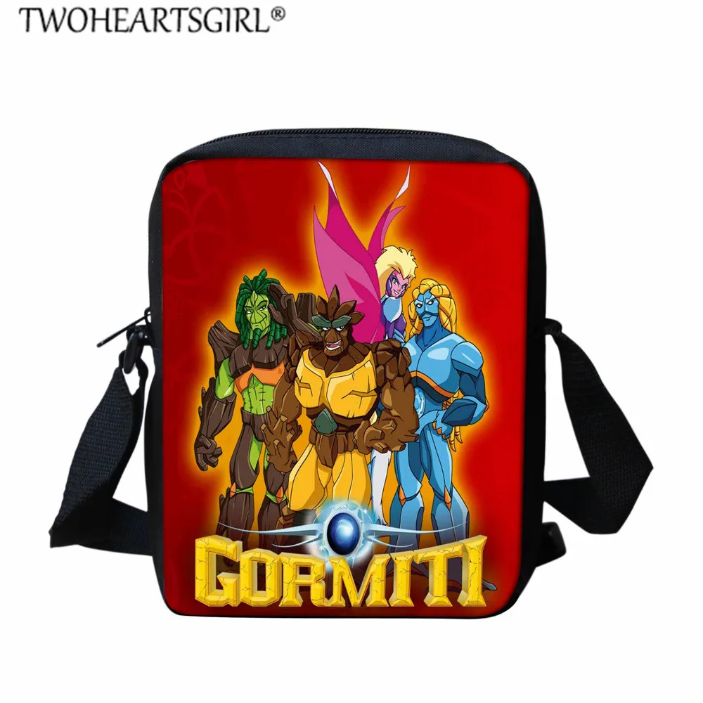 LH1186E Twoheartsgirl детские школьные сумки для мальчиков игры Gormiti школьные сумки для учеников начальной школы большой емкости рюкзак наборы для девочек мальчиков ранец - Цвет: LH1186E