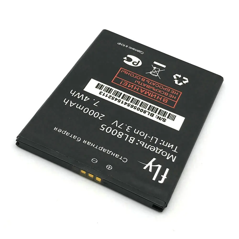1 шт. высокое качество новый оригинальный BL8005 BL 8005 Аккумулятор для Fly IQ4512 Quad EVO Chic 4